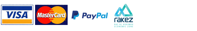 Paypal Visa and Mastercard Payments logo